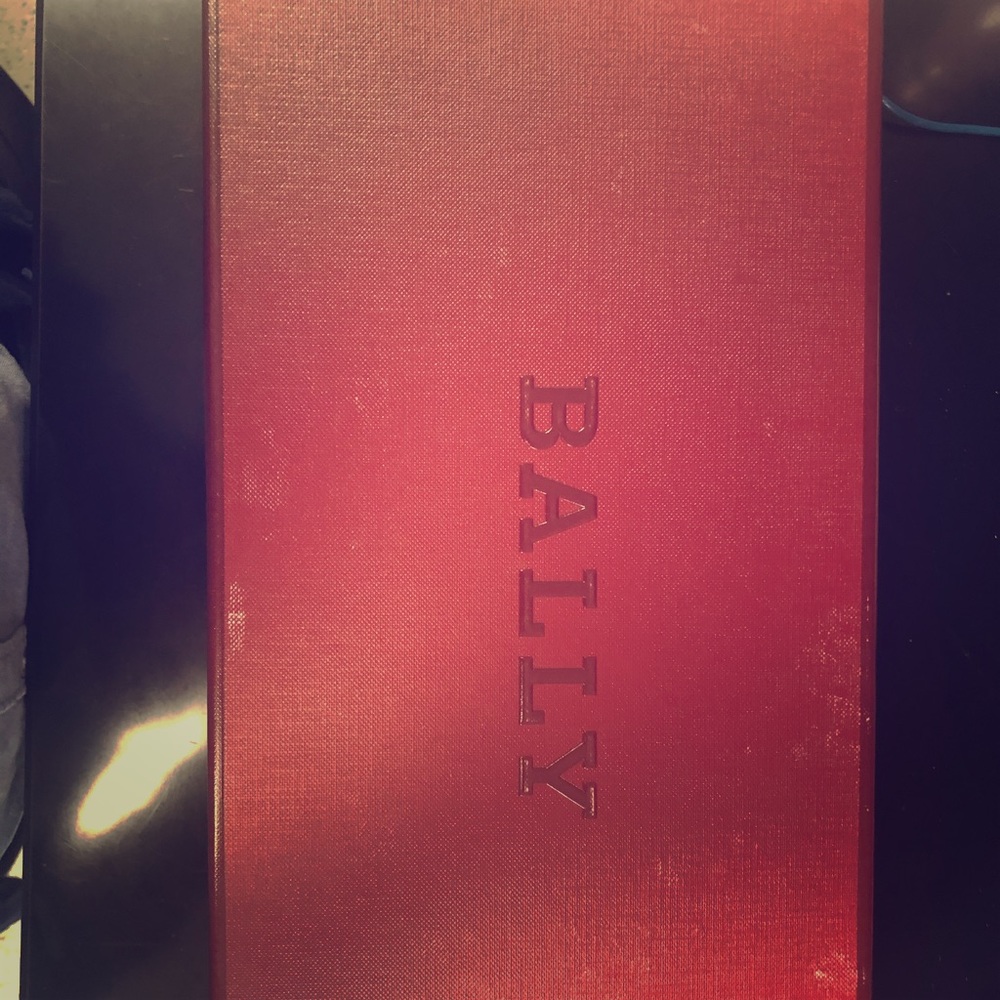 This is Bally shoes box
